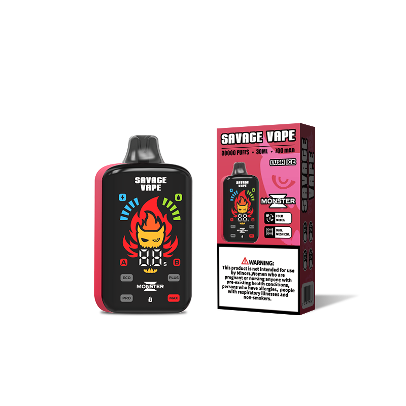 Originales Savage Monster Z 30000 Puff 30k Einweg Vape E Vape E.