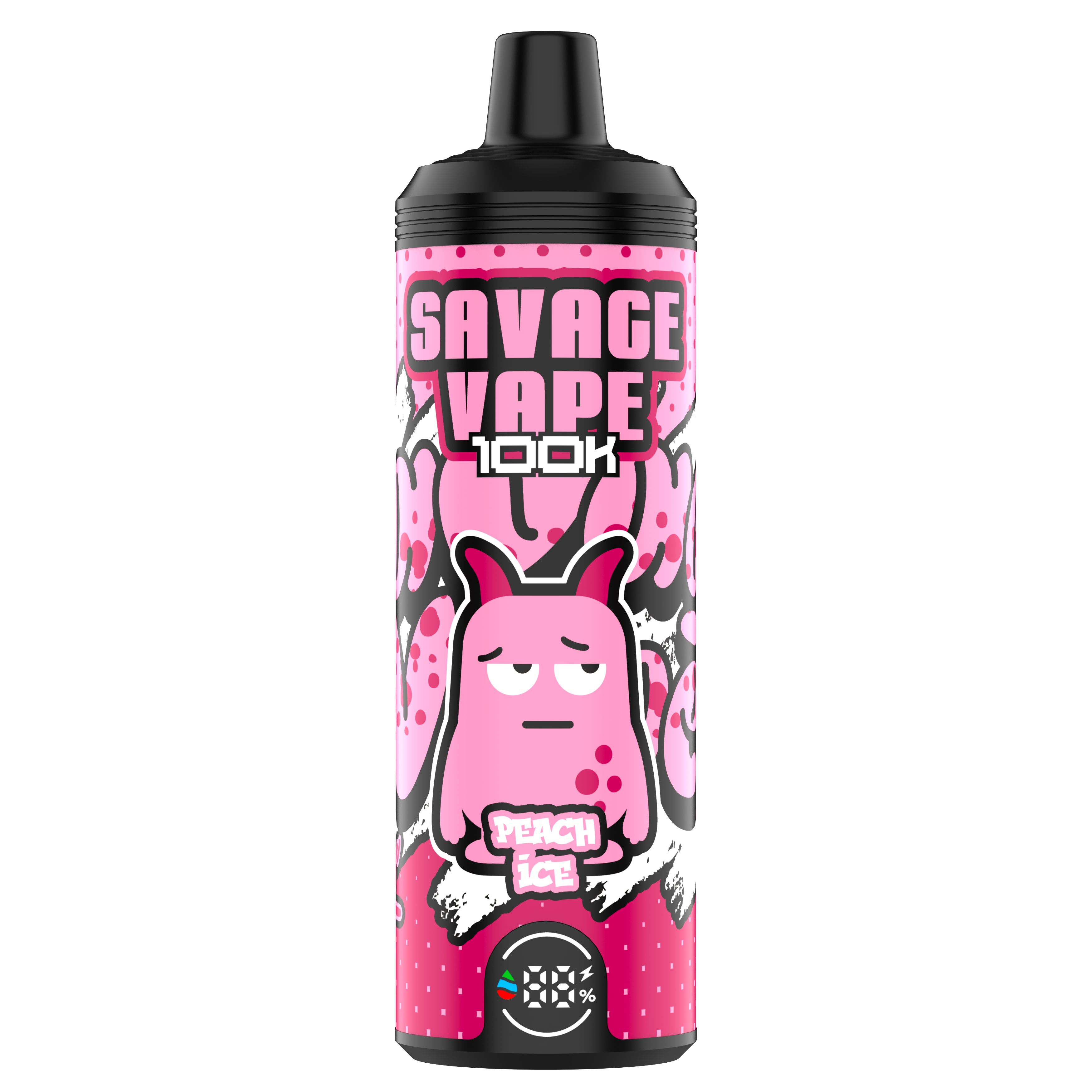 EU-Lagerhaus Original Savage Vape MTL 100000 Puff 80000 65000 Elektronische Zigaretten-Vaper Dual Mesh Spule 50ml E-Liquid-Einweg-Vape 100K 80K 65K-Pfund Eis