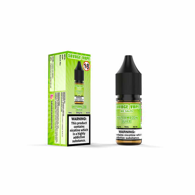 Savage Vape Wassermelonensaft Nic Salt E-Liquid 20 mg 2 ml TPD