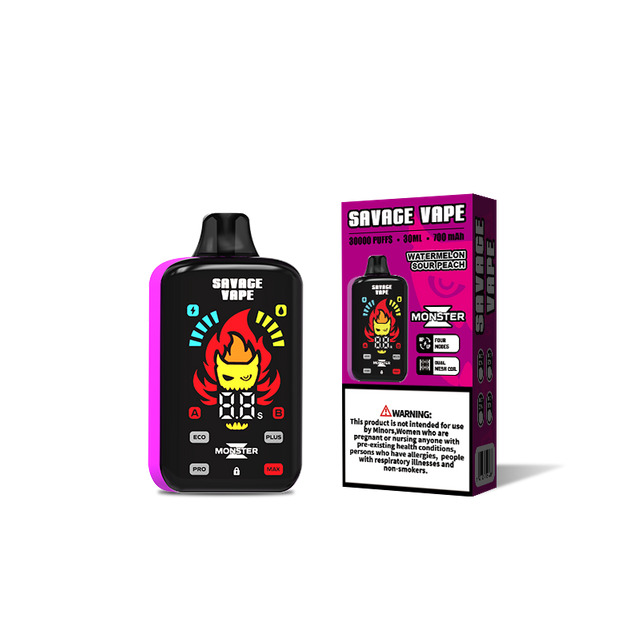 Deutschland Warehouse Savage Monster Z 30000 Puff 30k Einweg-Vape-E-Zigarette – Lime Romance