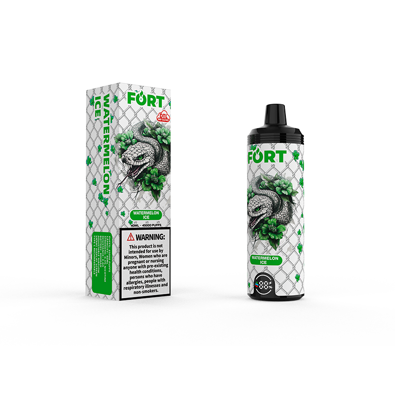 SAVAGE FORT SHISHA 45000 PUFF 45k Einweg-Vape-DTL-E-Zigarette mit einstellbarem Luftstrom – Erdbeereis